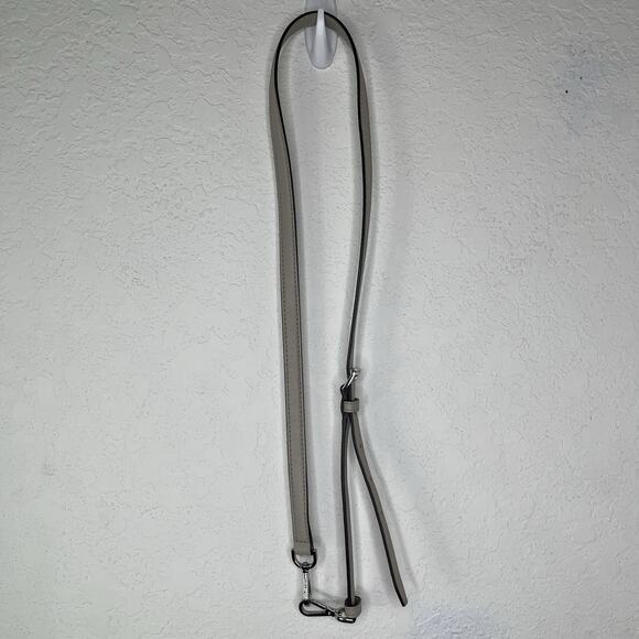 Michael Kors Saffiano Tan and silver Crossbody Bag Replacement shoulder Strap - Picture 1 of 6